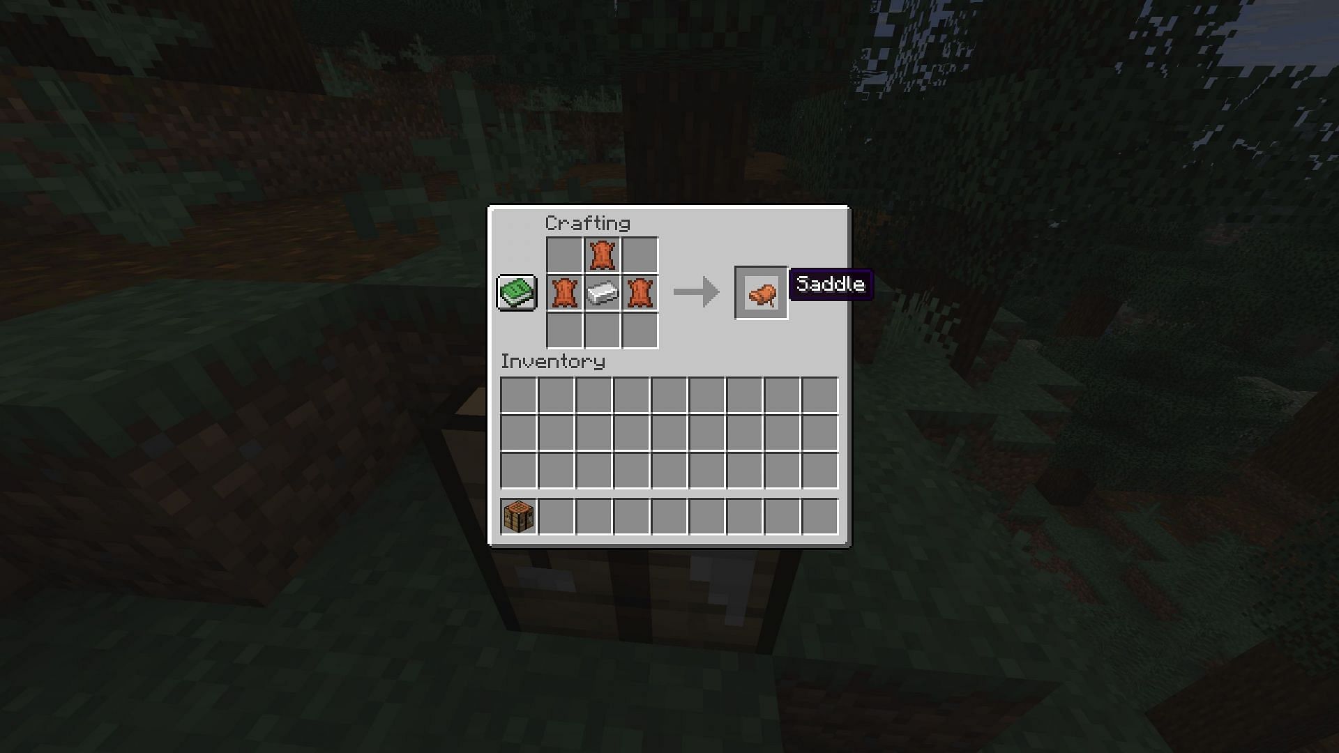 Saddles will finally become craftable (Image via Sportskeeda Gaming || Mojang Studios)